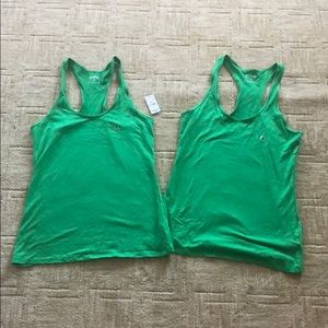 NWT Express green tank top